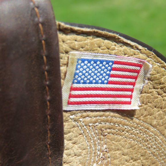 Double H 3282 men's western work boots sz8.5D - Picture 6 of 10